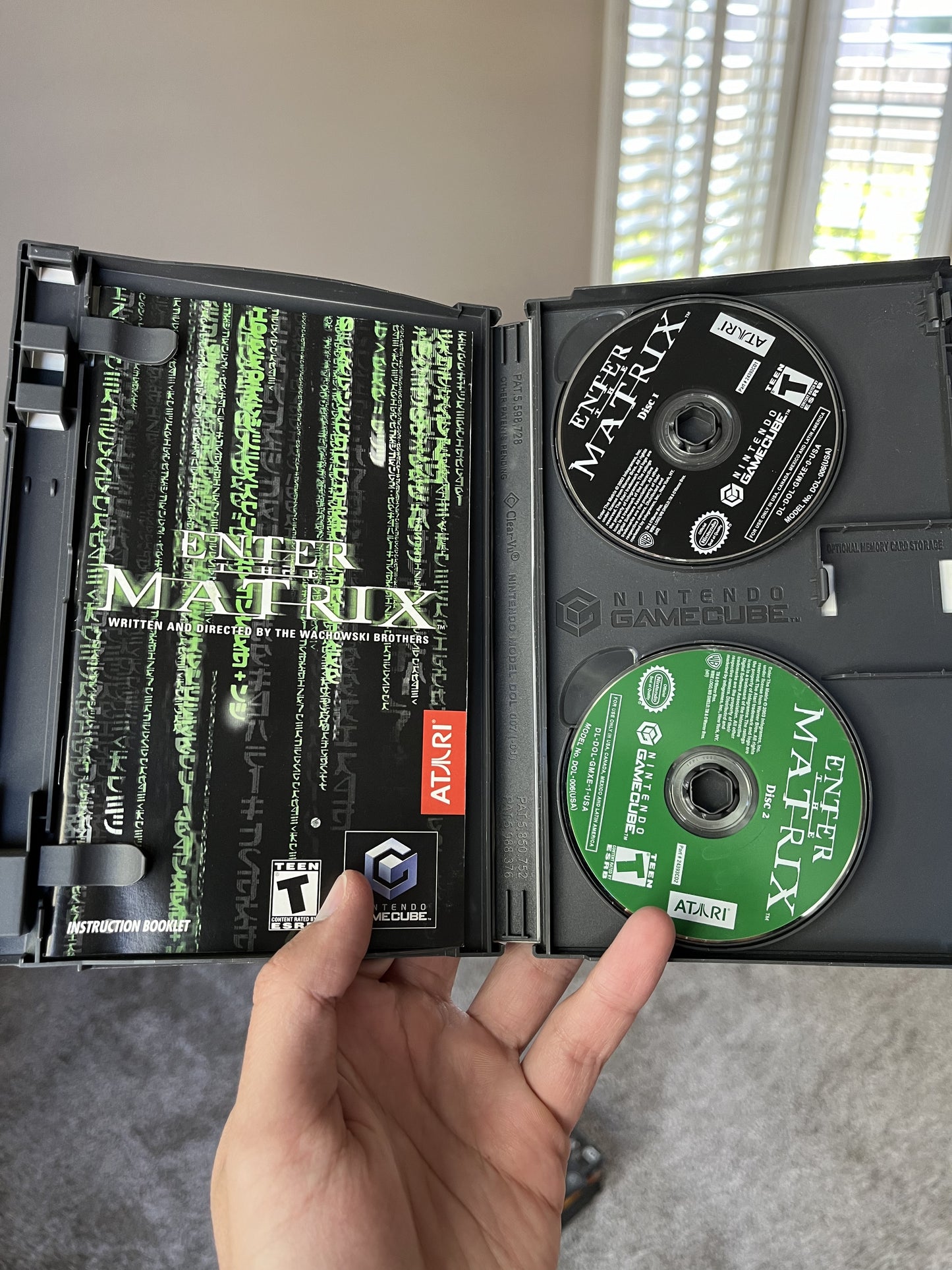 Enter the Matrix GameCube CIB Clean