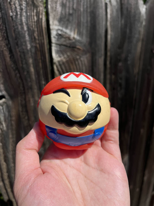 2006 Mario Pinball Rubber Ball Toy McDonald's