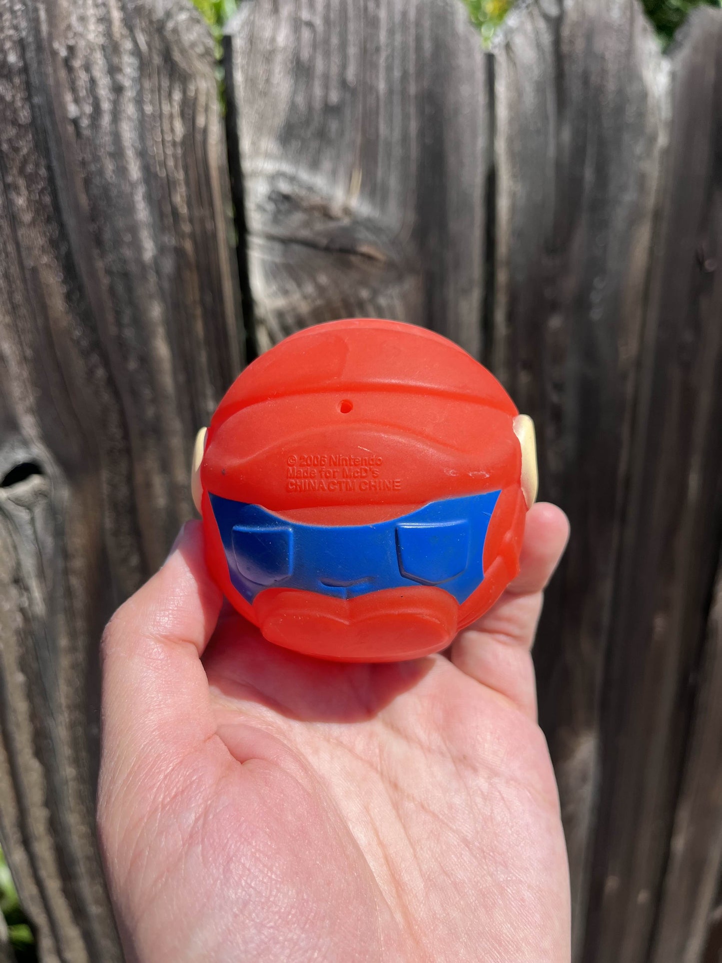 2006 Mario Pinball Rubber Ball Toy McDonald's