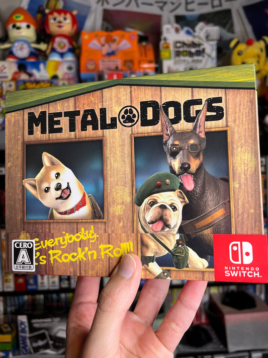 Metal Dogs Collector's Edition JP Nintendo Switch CIB