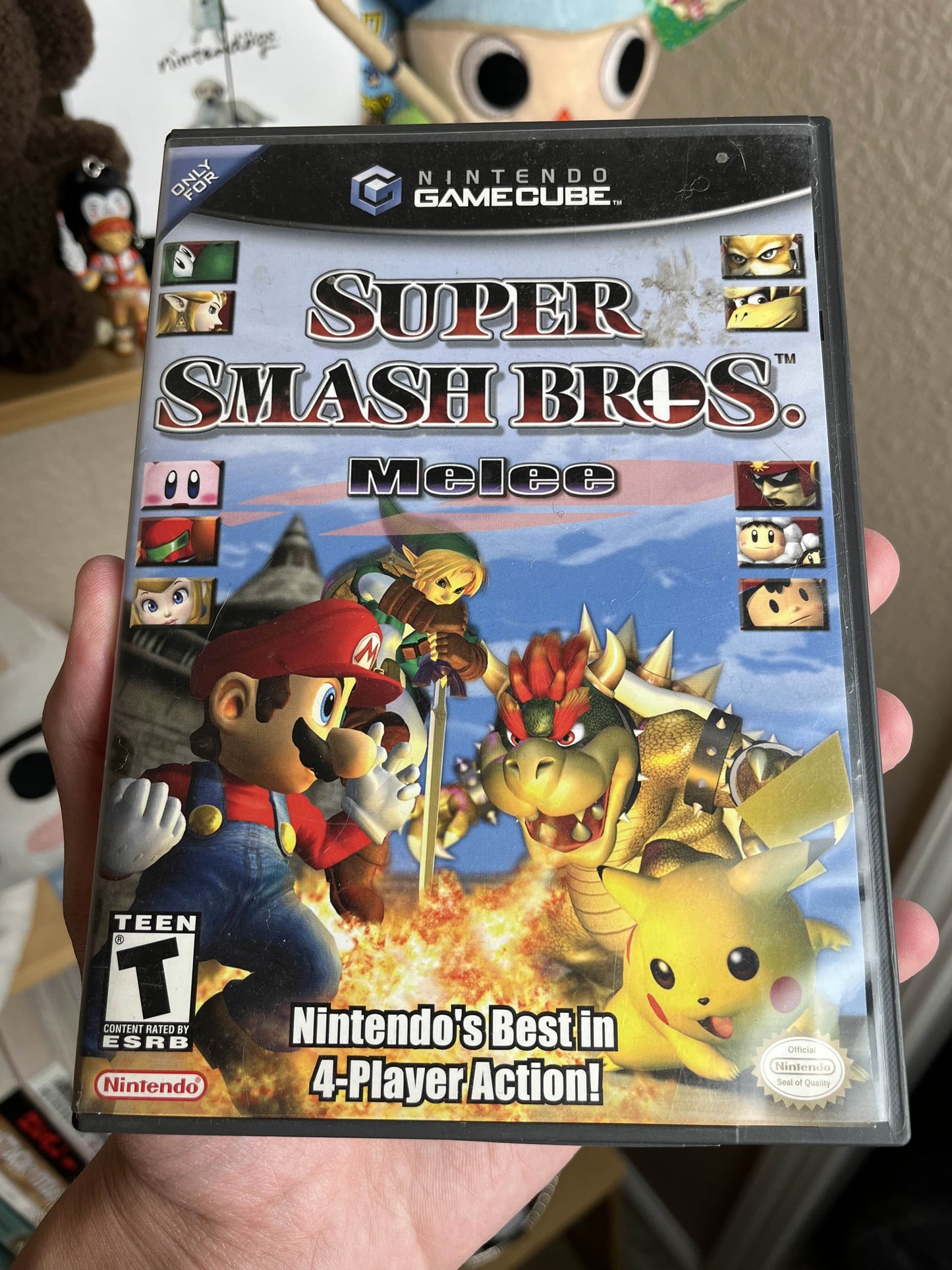 Super Smash Bros. Melee GameCube CIB Clean