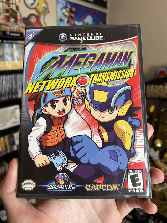 Megaman Network Transmission GameCube CIB Clean