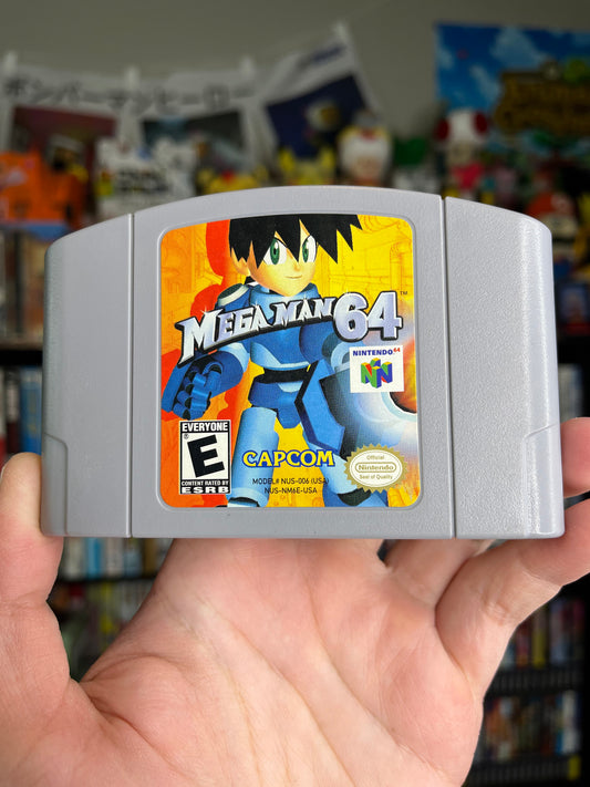 Mega Man 64 N64 Clean Authentic