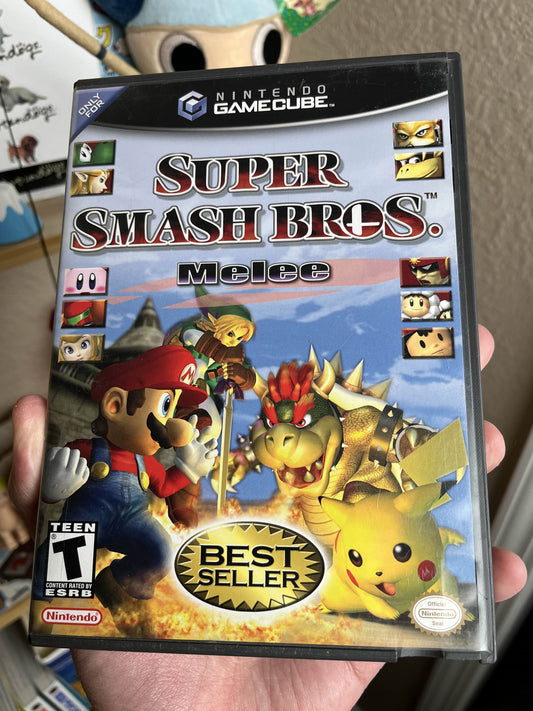 Super Smash Bros. Melee GameCube Minty Clean