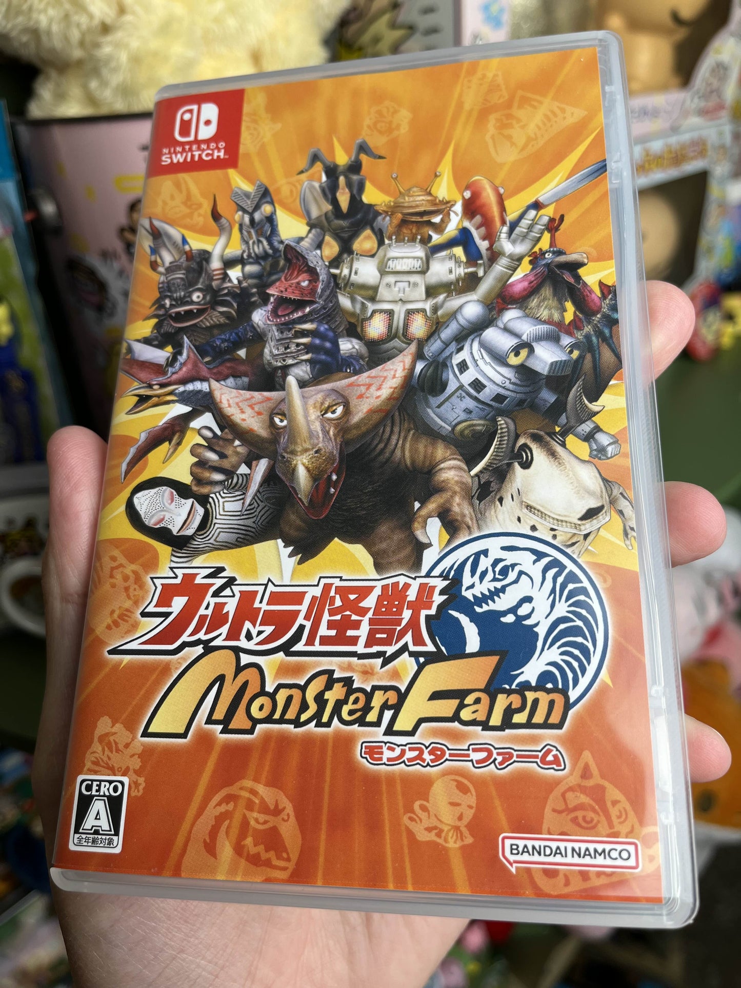 Monster Farm Kaiju JP Switch CIB Clean (Monster Rancher Kaiju)