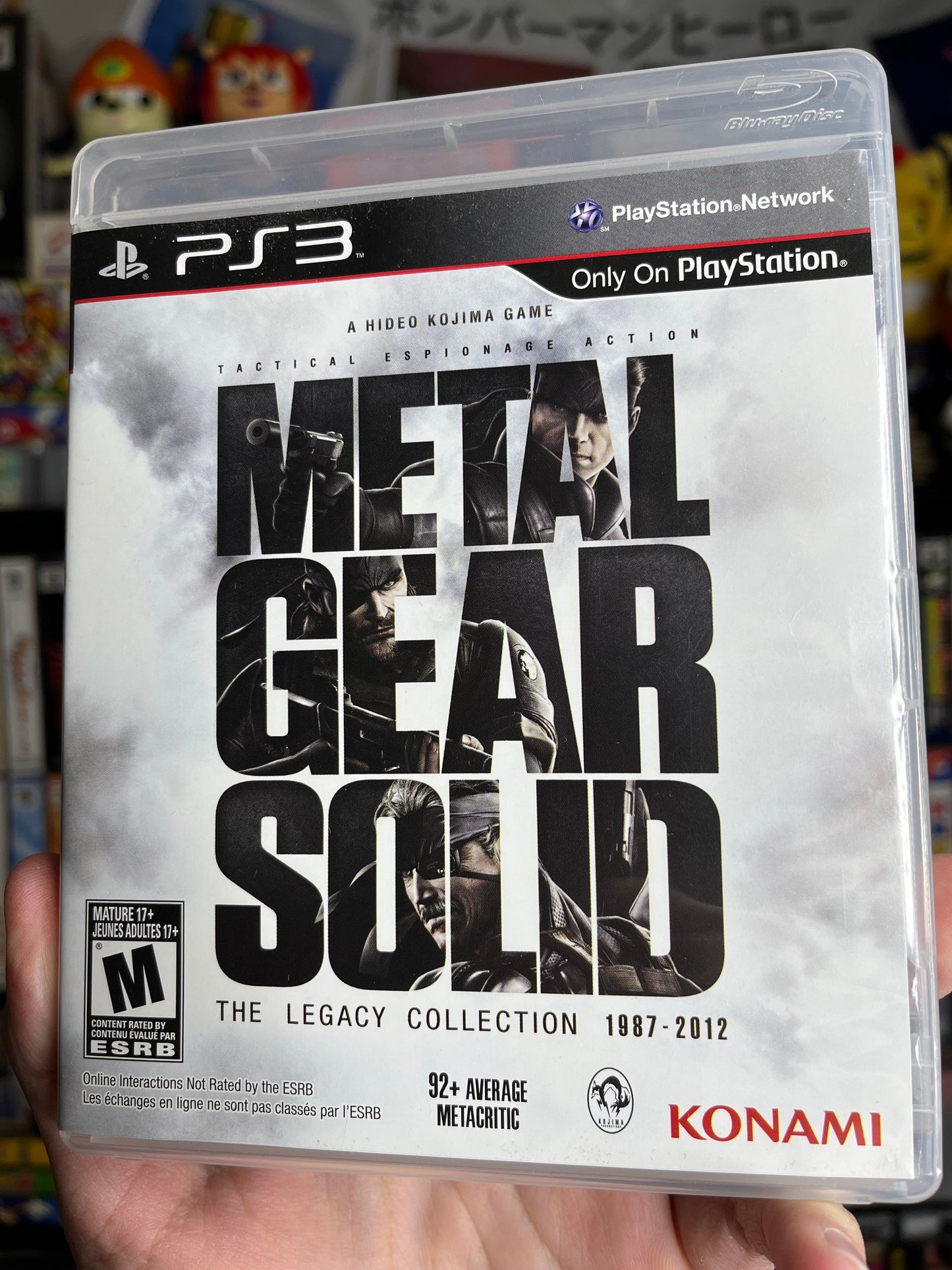 Metal Gear Solid The Legacy Collection PS3 CIB