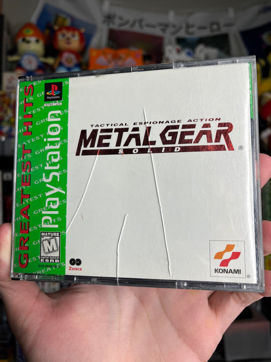 Metal Gear Solid PS1 CIB