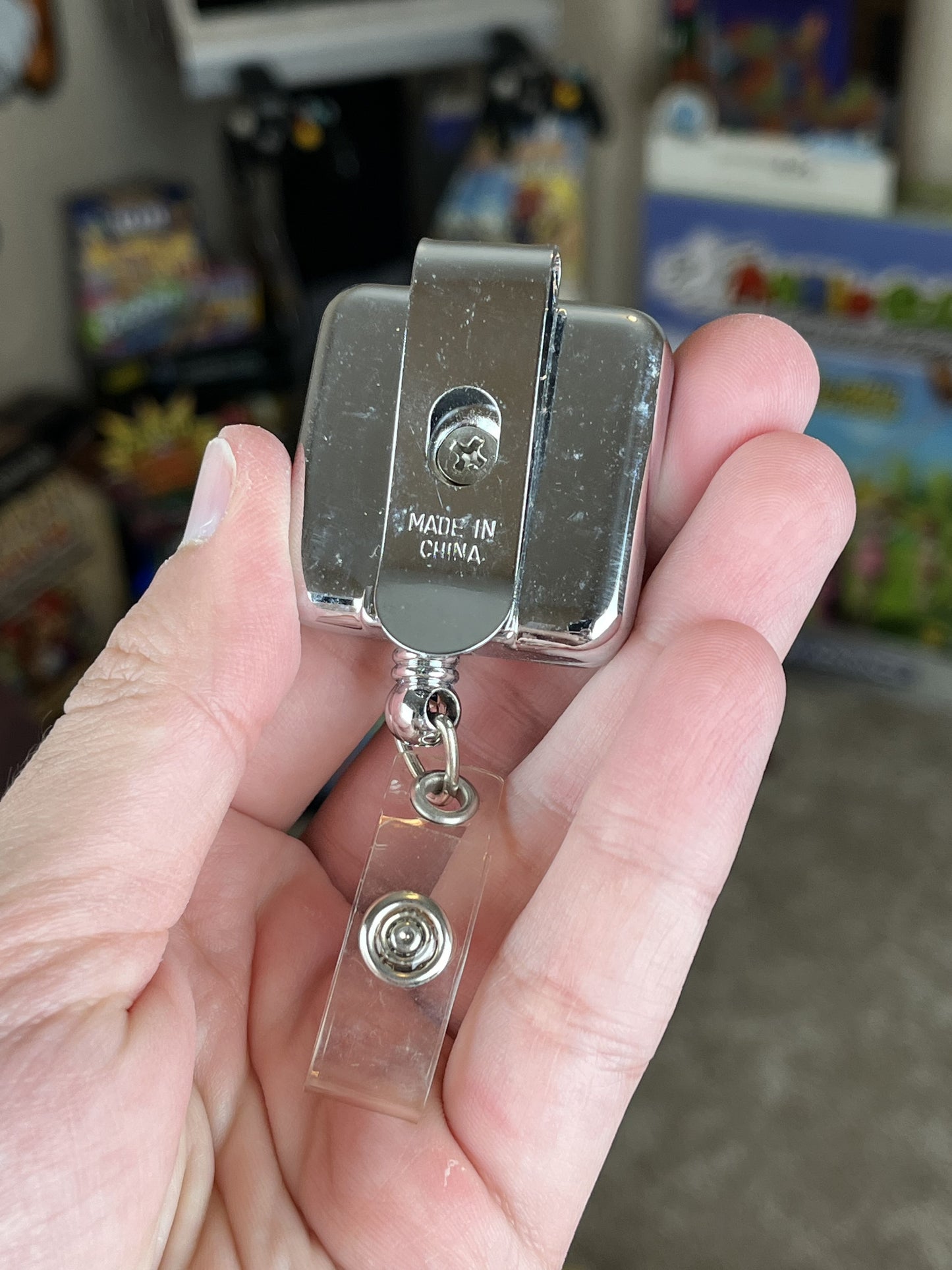 GameCube Metal Belt Clip