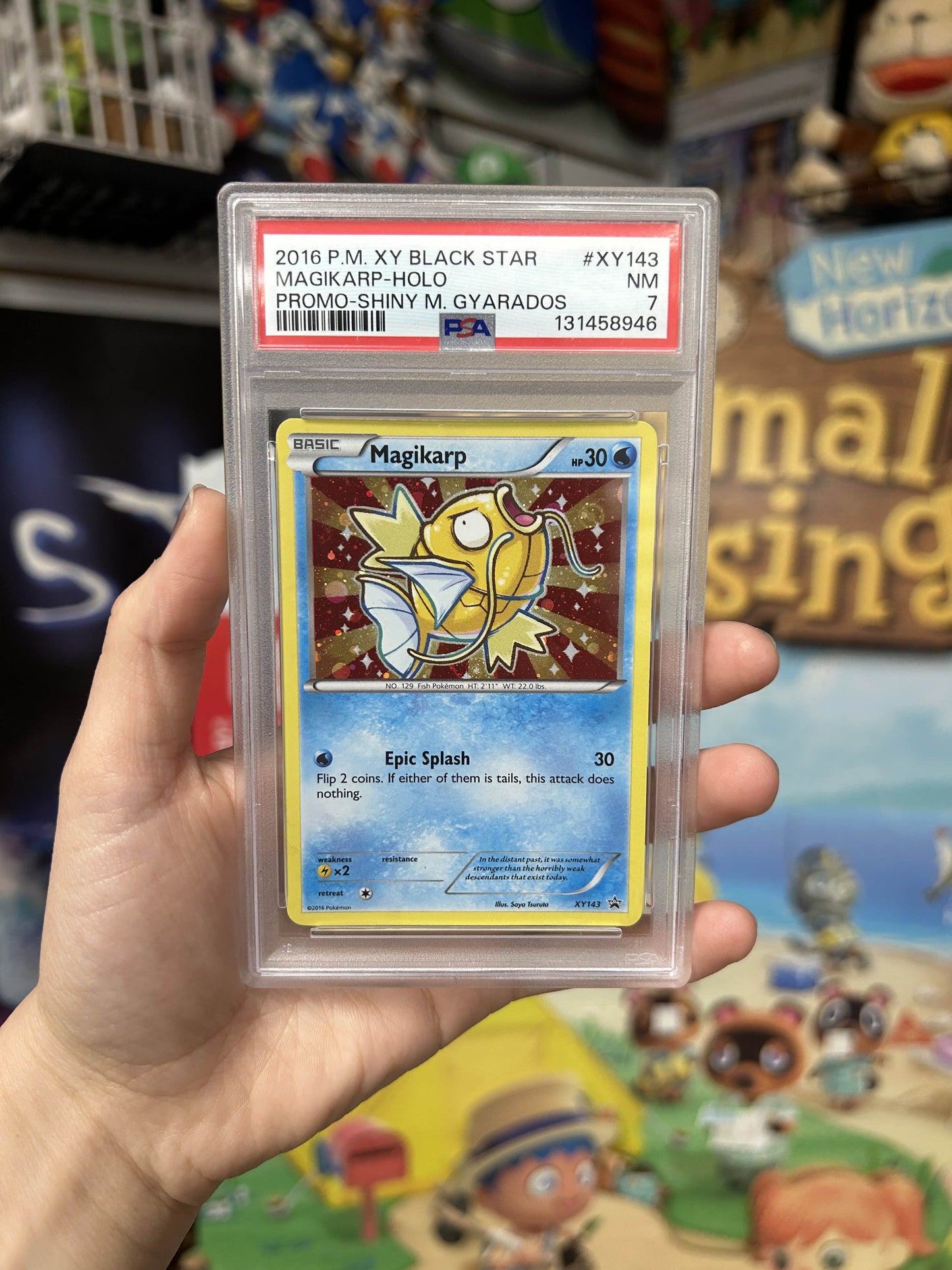 Magikarp Promo PSA 7