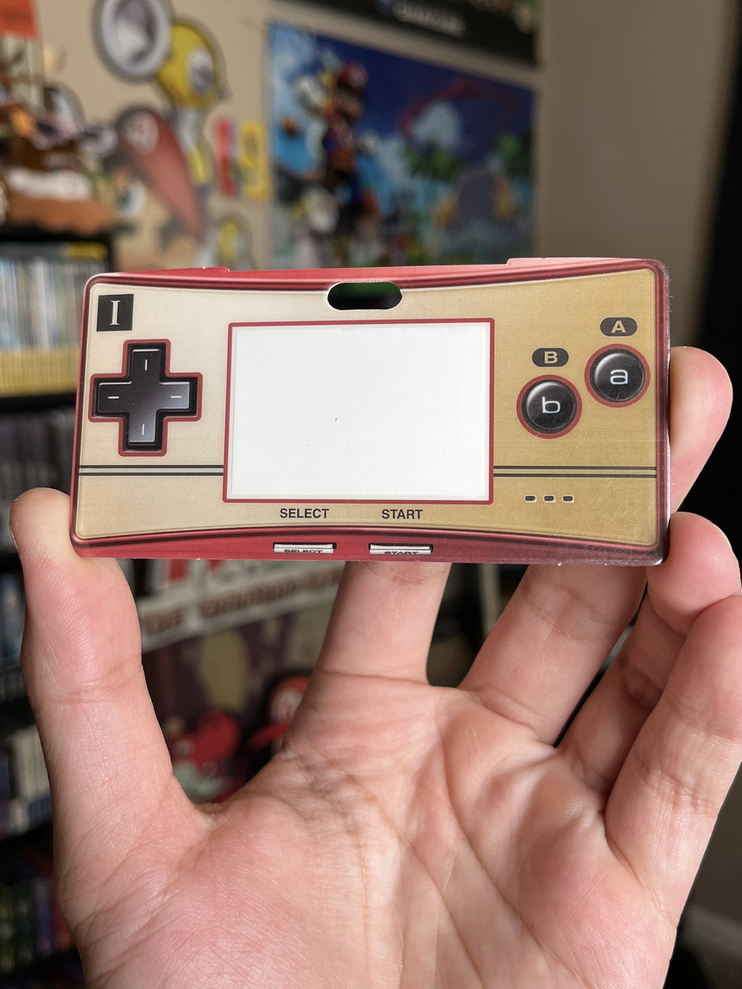 Mario 20th Anniversary GameBoy Micro Promotional Display