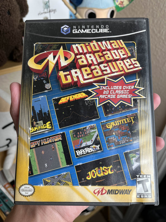 Midway Arcade Treasures GameCube CIB Clean