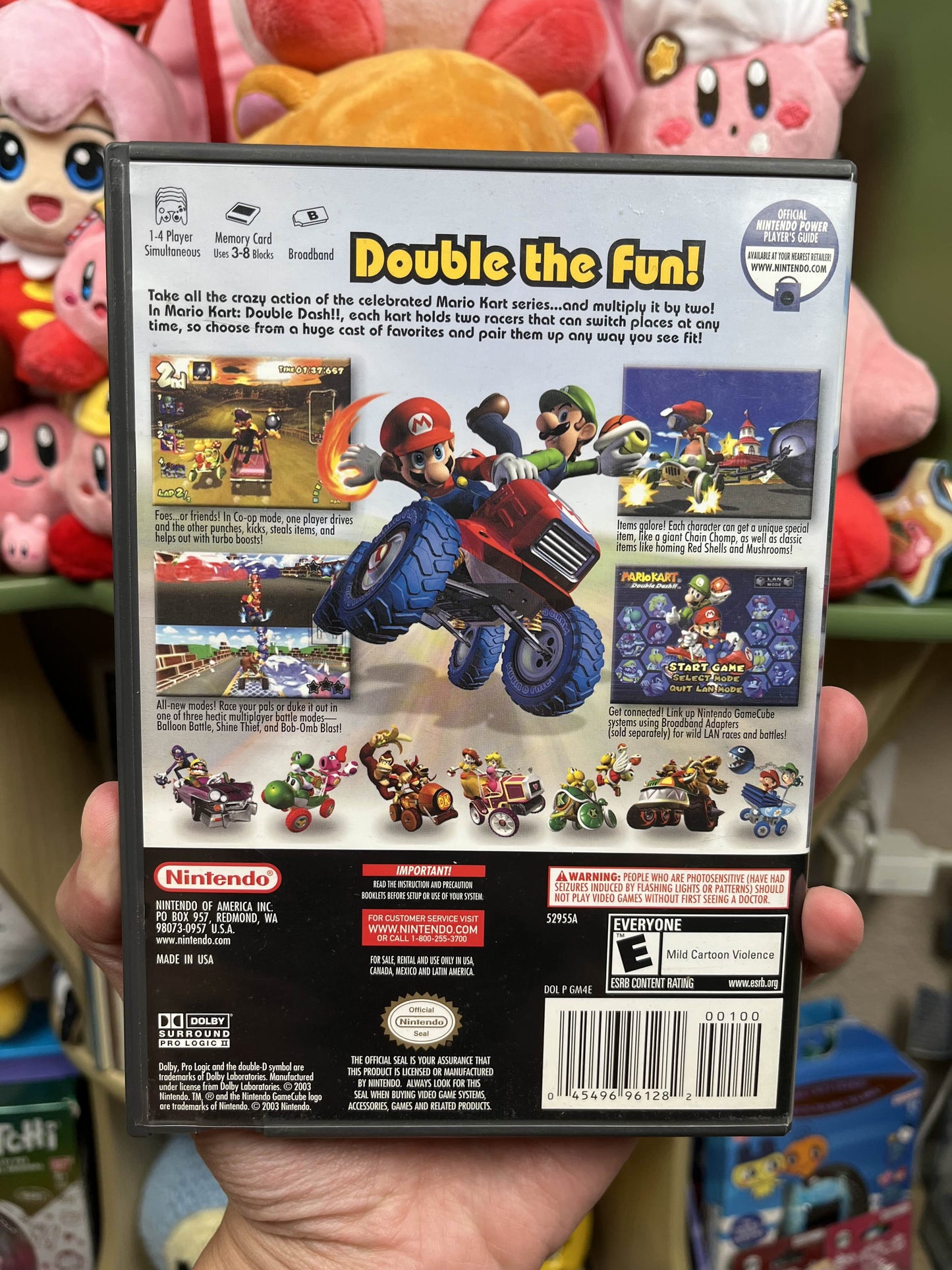 Mario Kart Double Dash GameCube Boxed