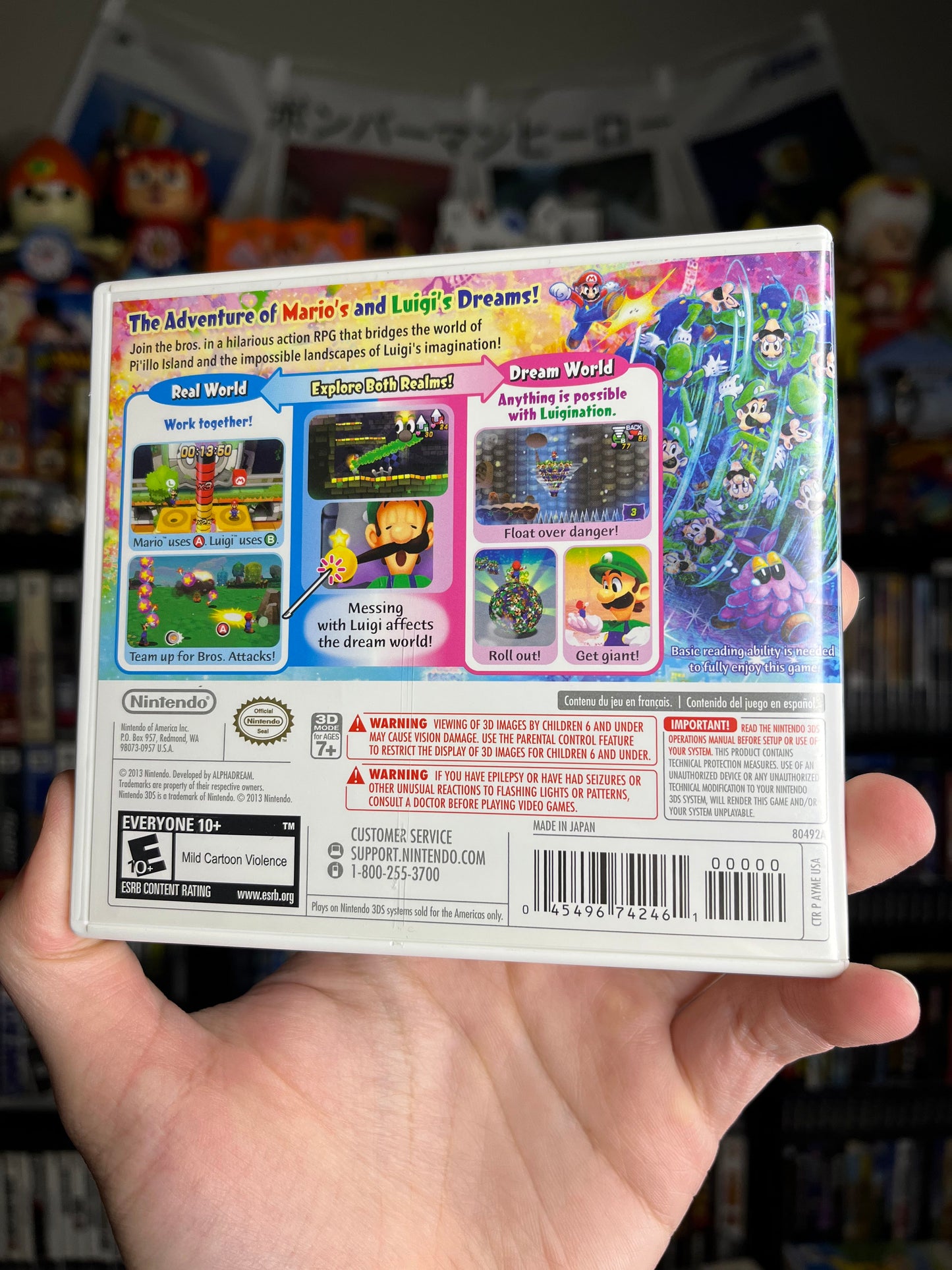 Mario & Luigi Dream Team 3DS CIB