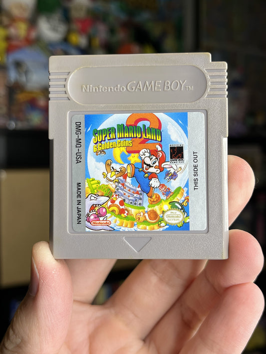 Super Mario Land 2 6 Golden Coins GameBoy Clean