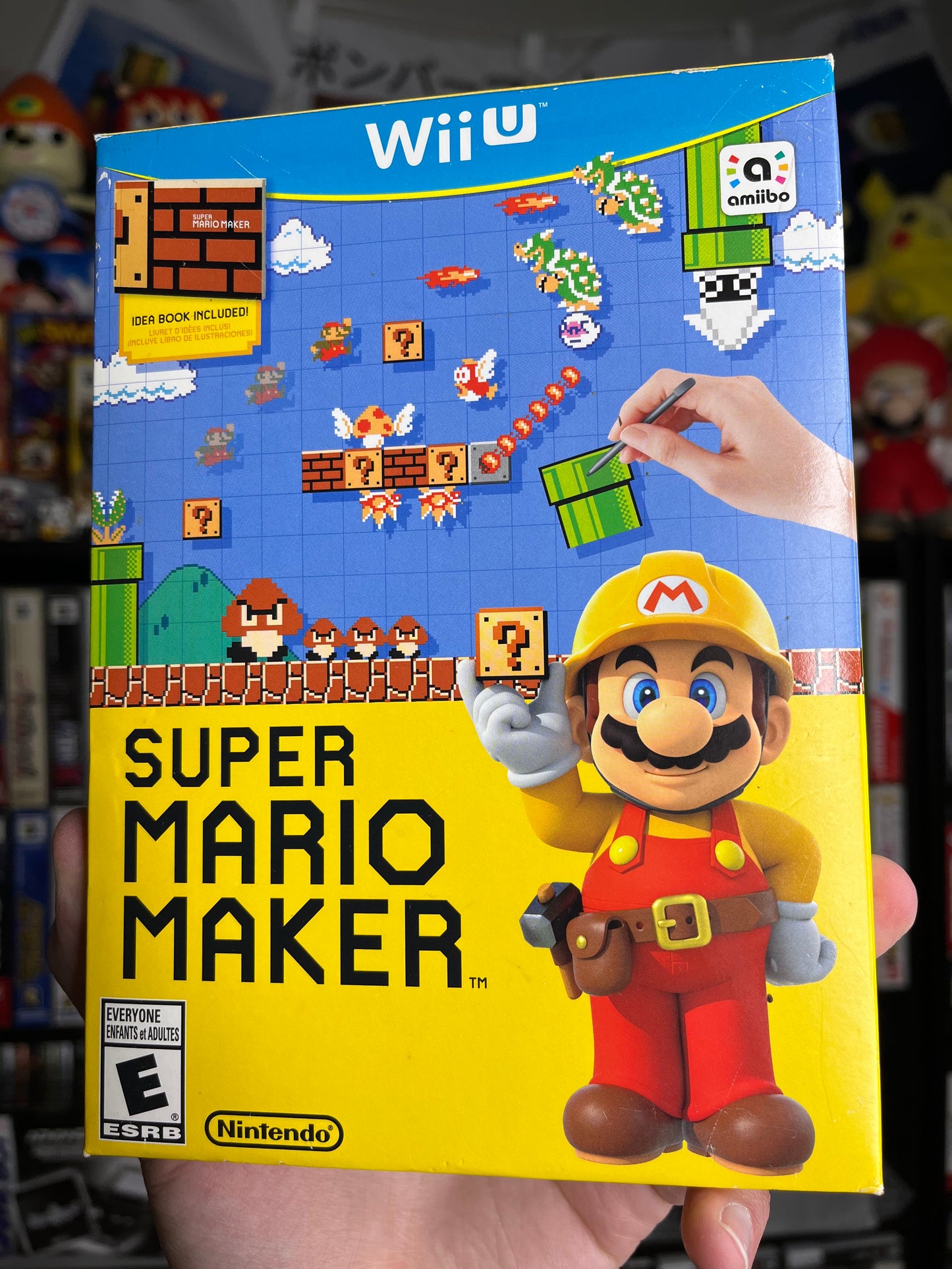 Super Mario Maker Wii U Big Box CIB