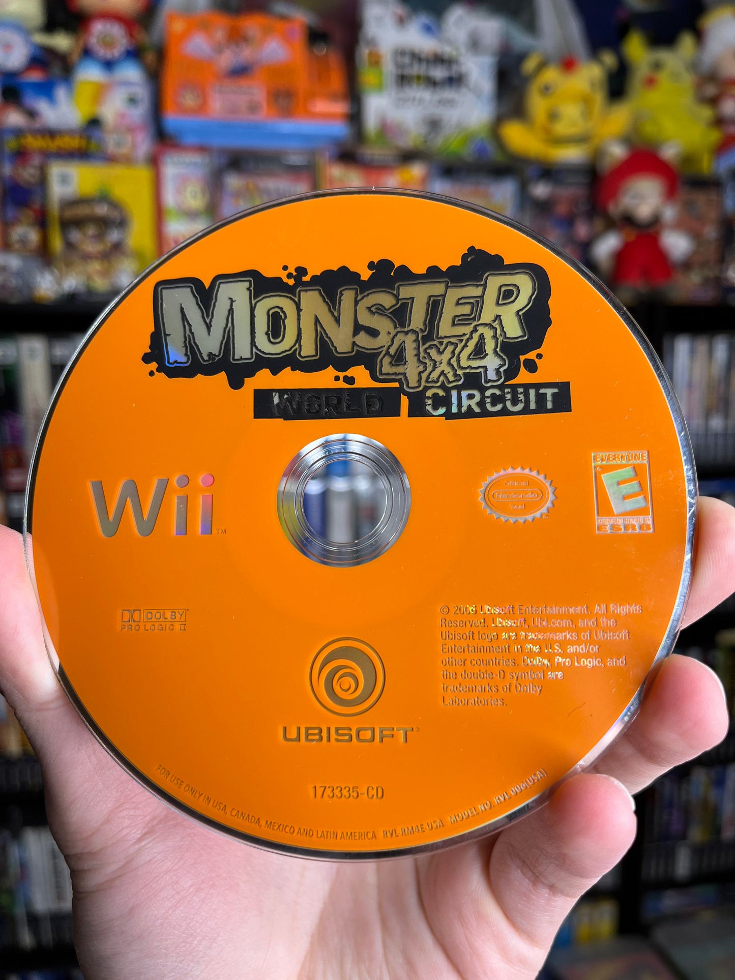 Monster 4x4 World Circuit Nintendo Wii Disc Only