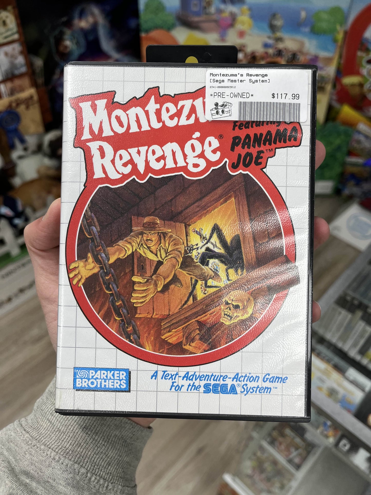 Montezuma's Revenge Sega CIB