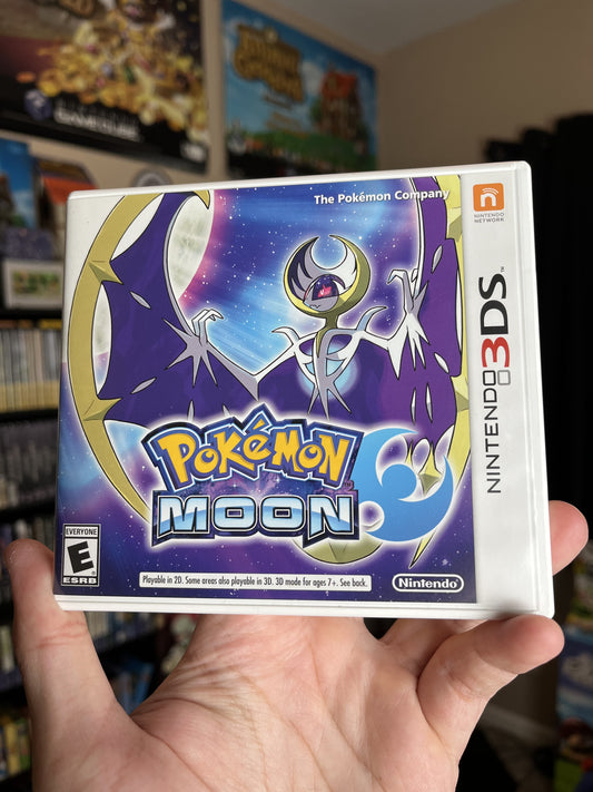 Pokemon Moon 3DS CIB Clean