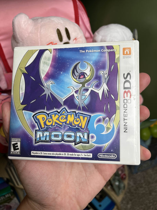 Pokemon Moon 3DS CIB Clean