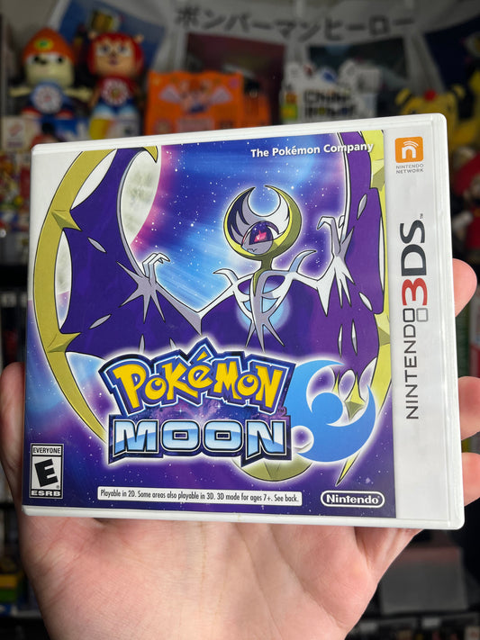 Pokemon Moon 3DS CIB Clean