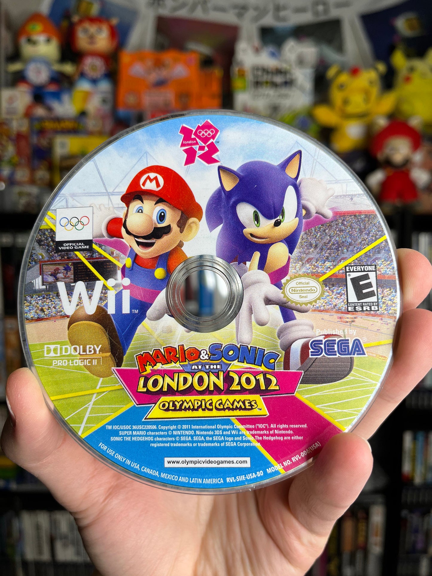 Mario & Sonic at the London 2012 Olympic Games Wii Disc Only