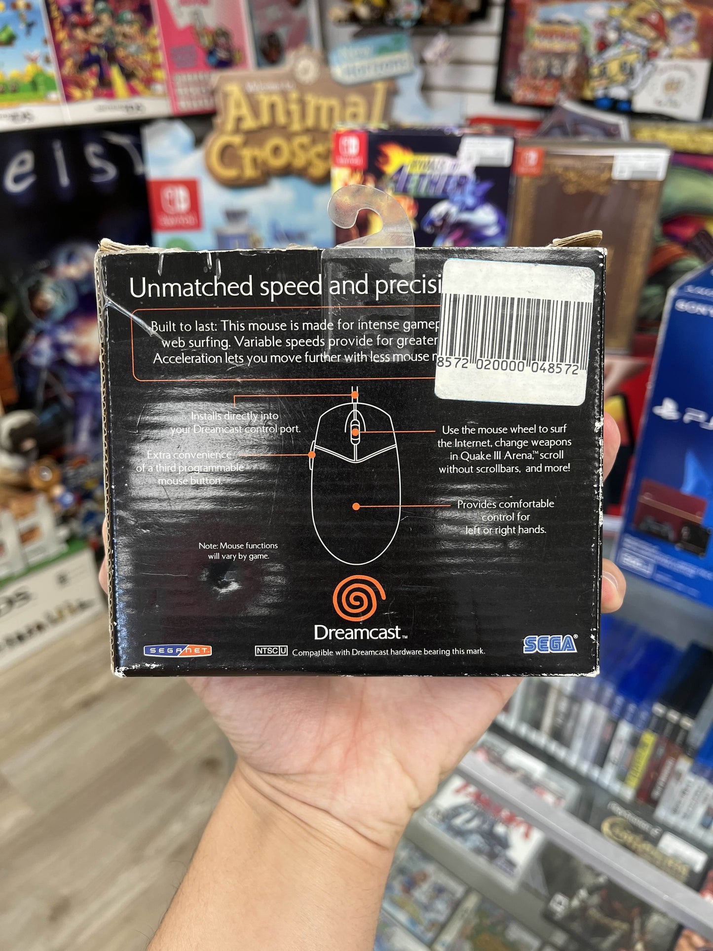 Sega Dreamcast Mouse In Box (UNUSED)