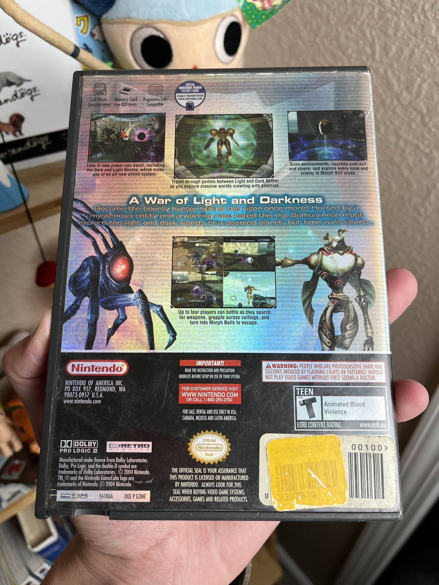 Metroid Prime 2 GameCube Boxed