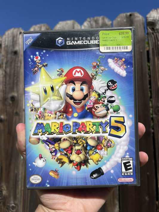 Mario Party 5 GameCube CIB Clean