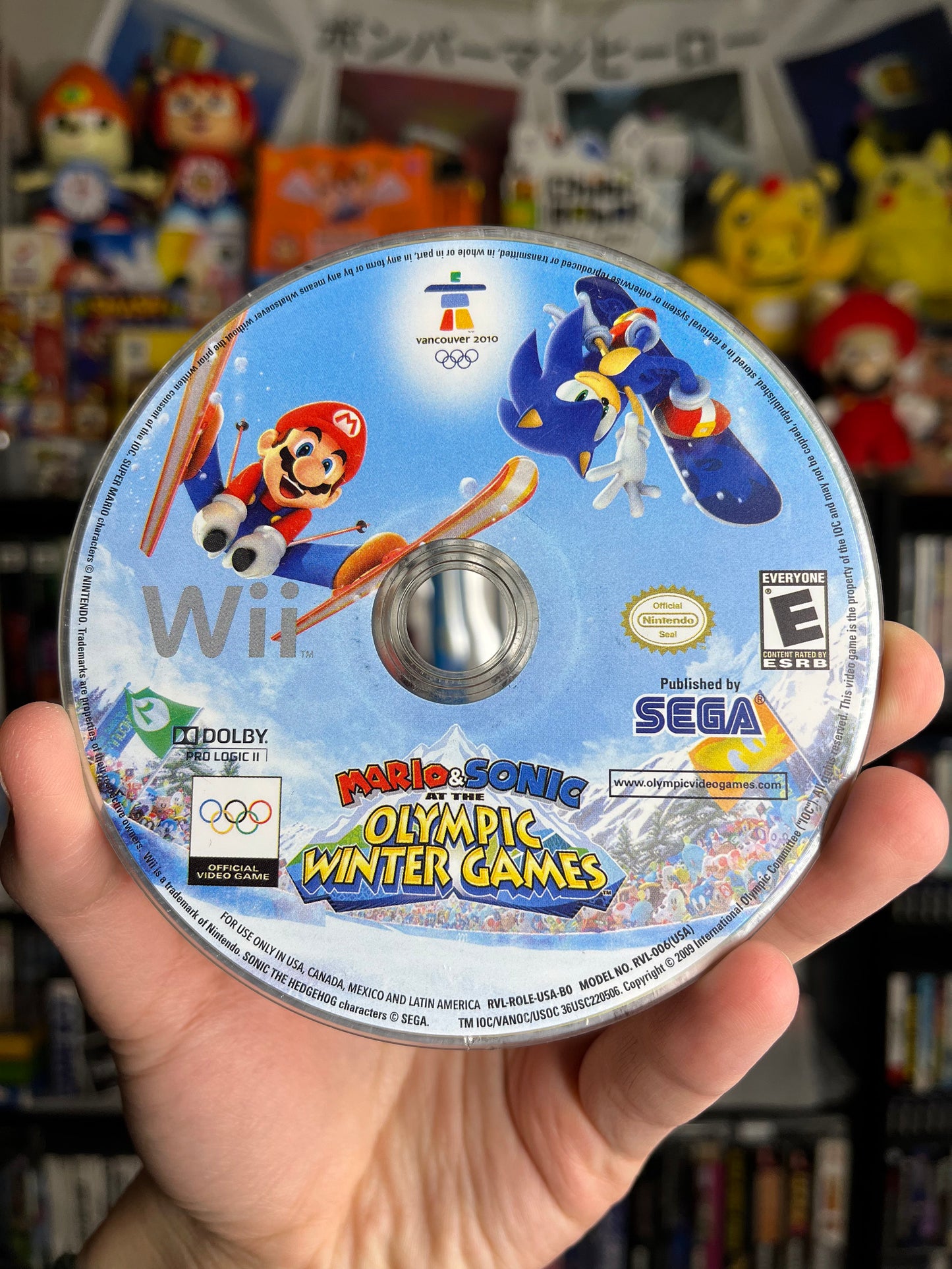 Mario & Sonic at the Winter Olympic Games Wii Disc Only