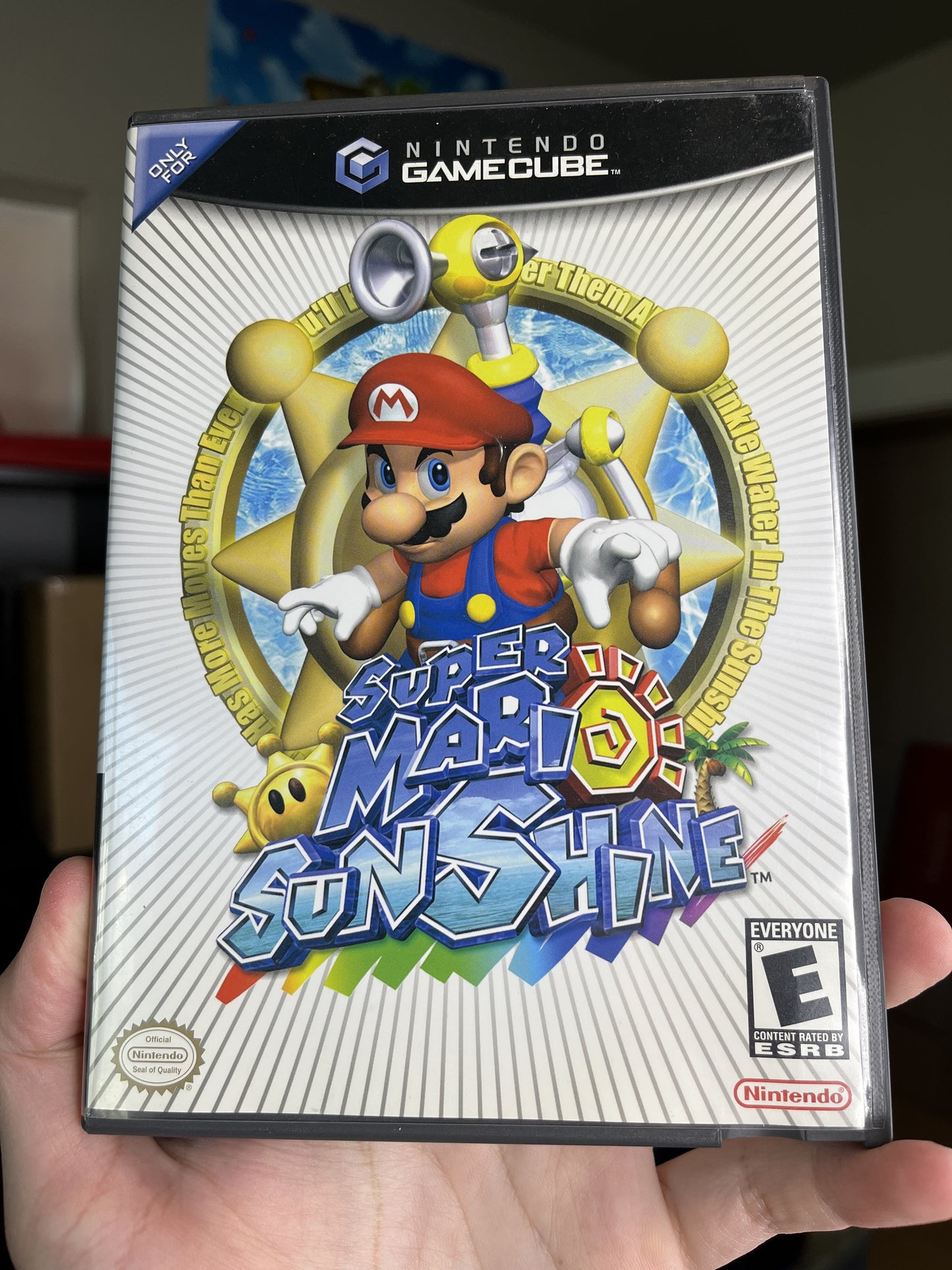 Super Mario Sunshine GameCube CIB Black Label