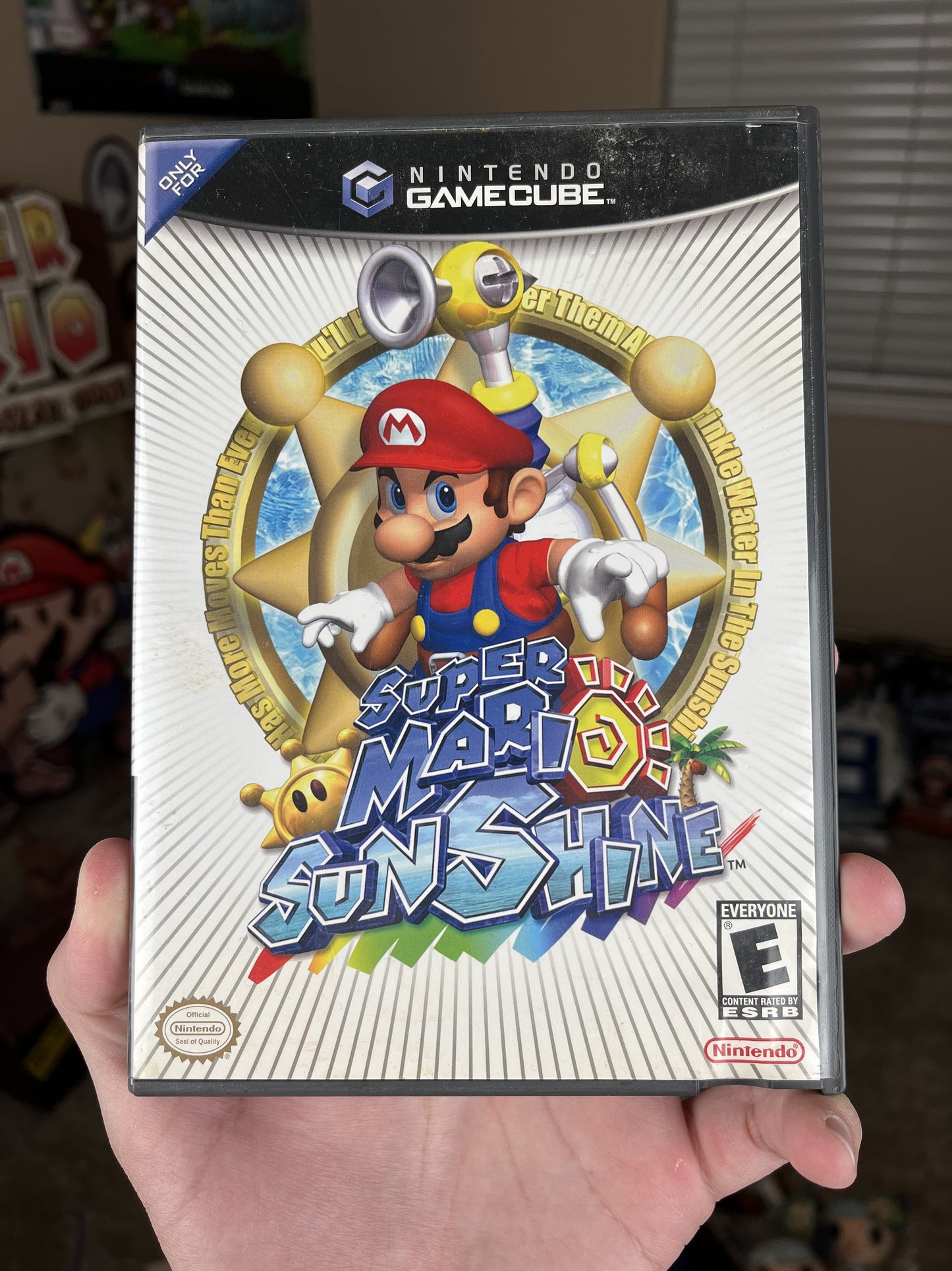 Super Mario Sunshine GameCube CIB Black Label