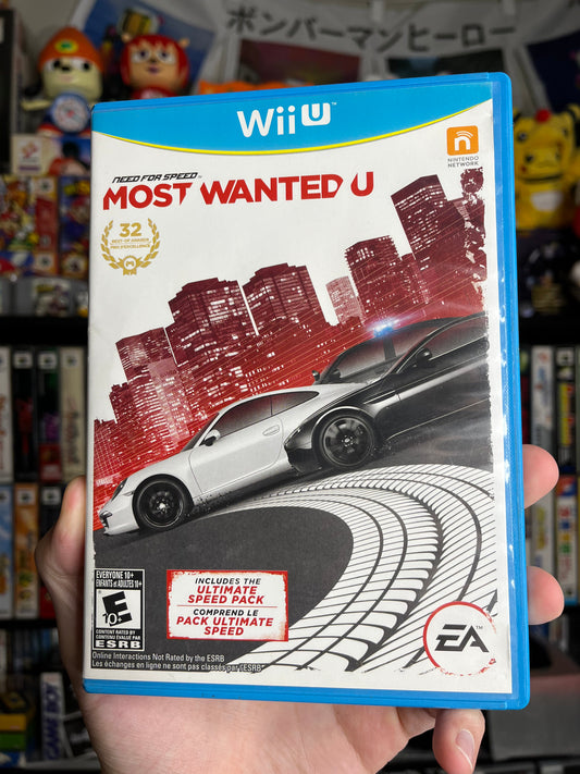 Need for Speed Most Wanted U Wii U CIB