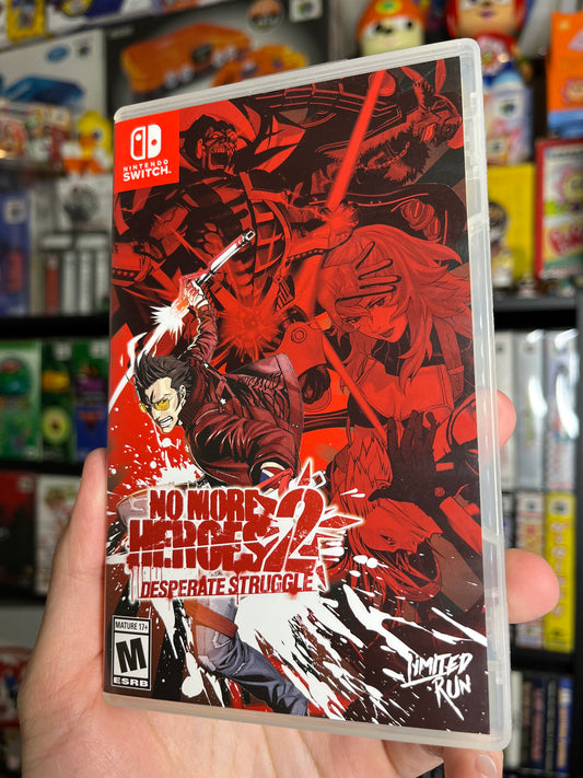 No More Heroes 2 Desperate Struggle Nintendo Switch CIB