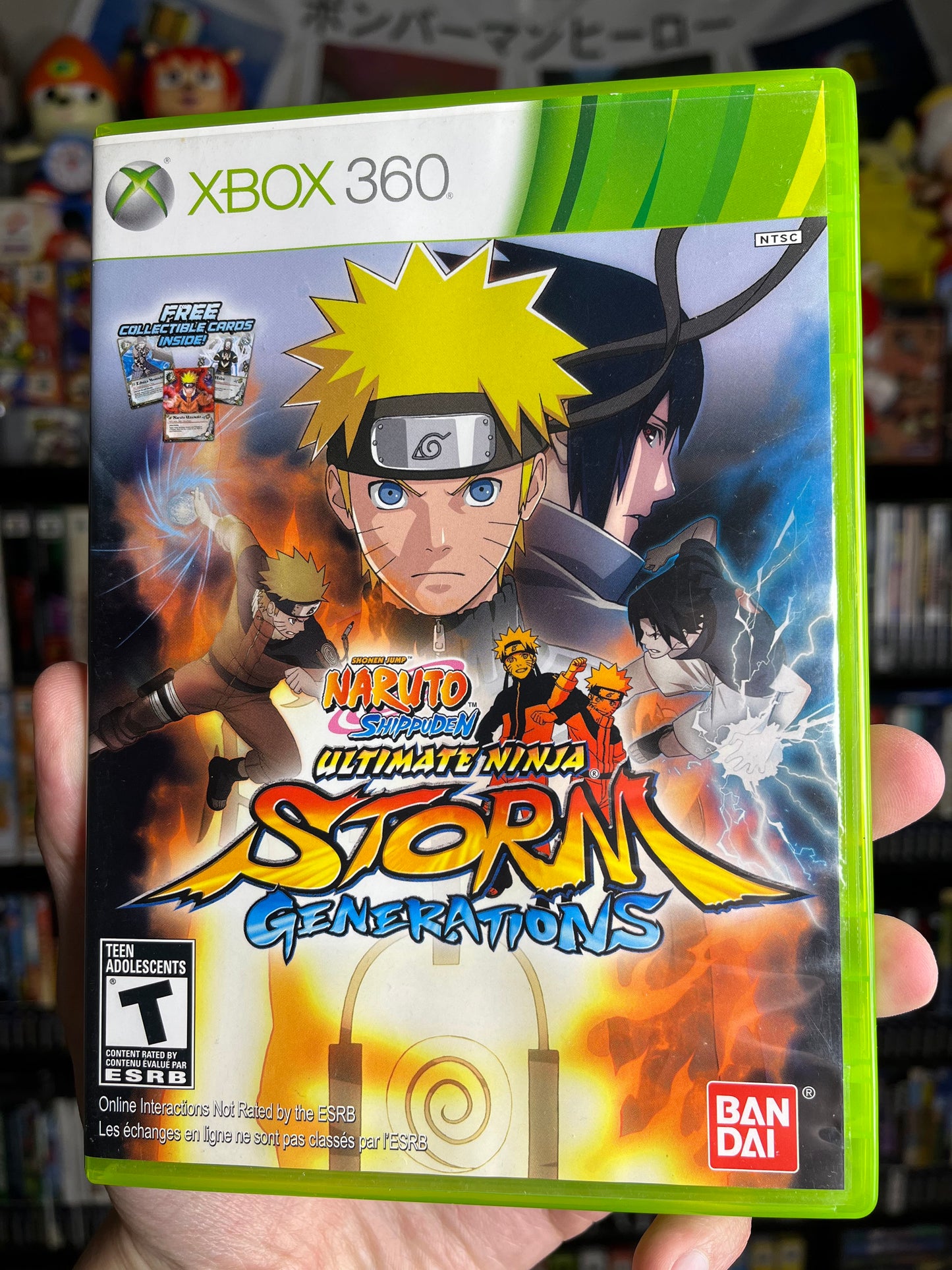 Naruto Shippuden Ultimate Ninja Storm Generations Xbox 360 CIB W/ Card