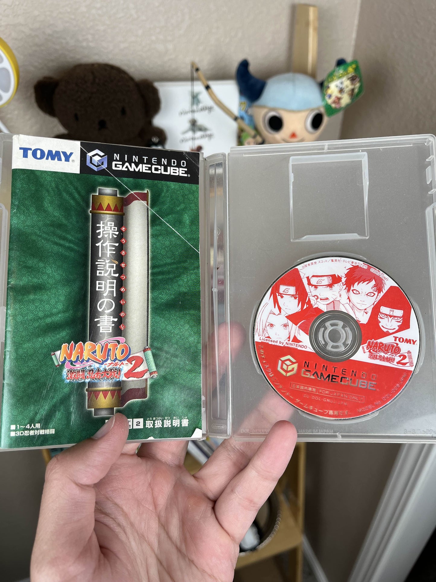 Naruto Clash of Ninja 2 Japanese GameCube CIB