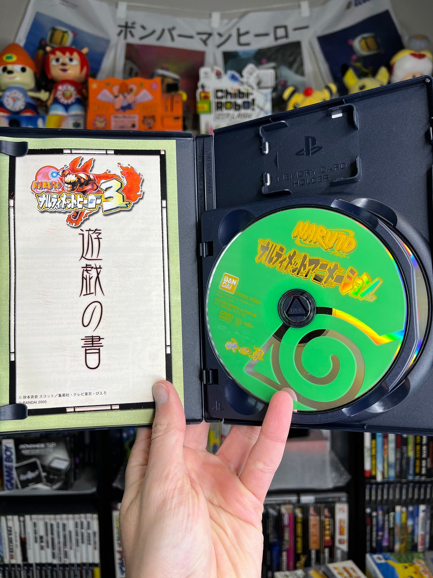 Naruto Ultimate Ninja 3 JP PS2 CIB Double Disc