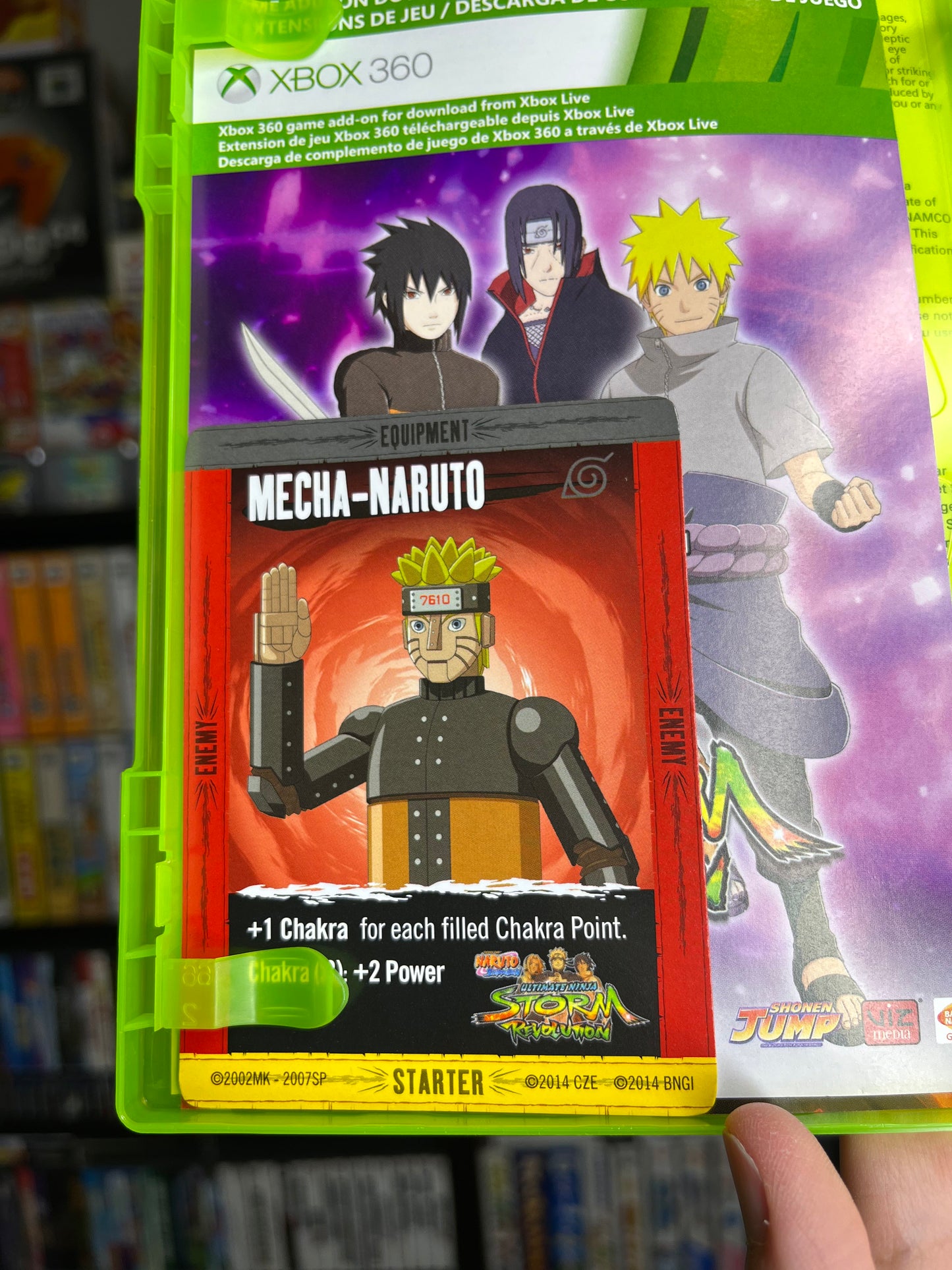 Naruto Ultimate Ninja Storm Revolution Xbox 360 CIB W/ Card