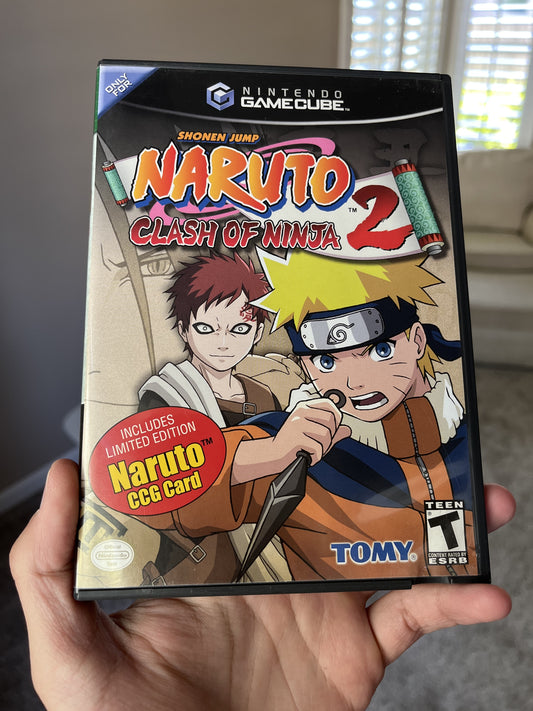 Naruto Clash of Ninja 2 GameCube Boxed