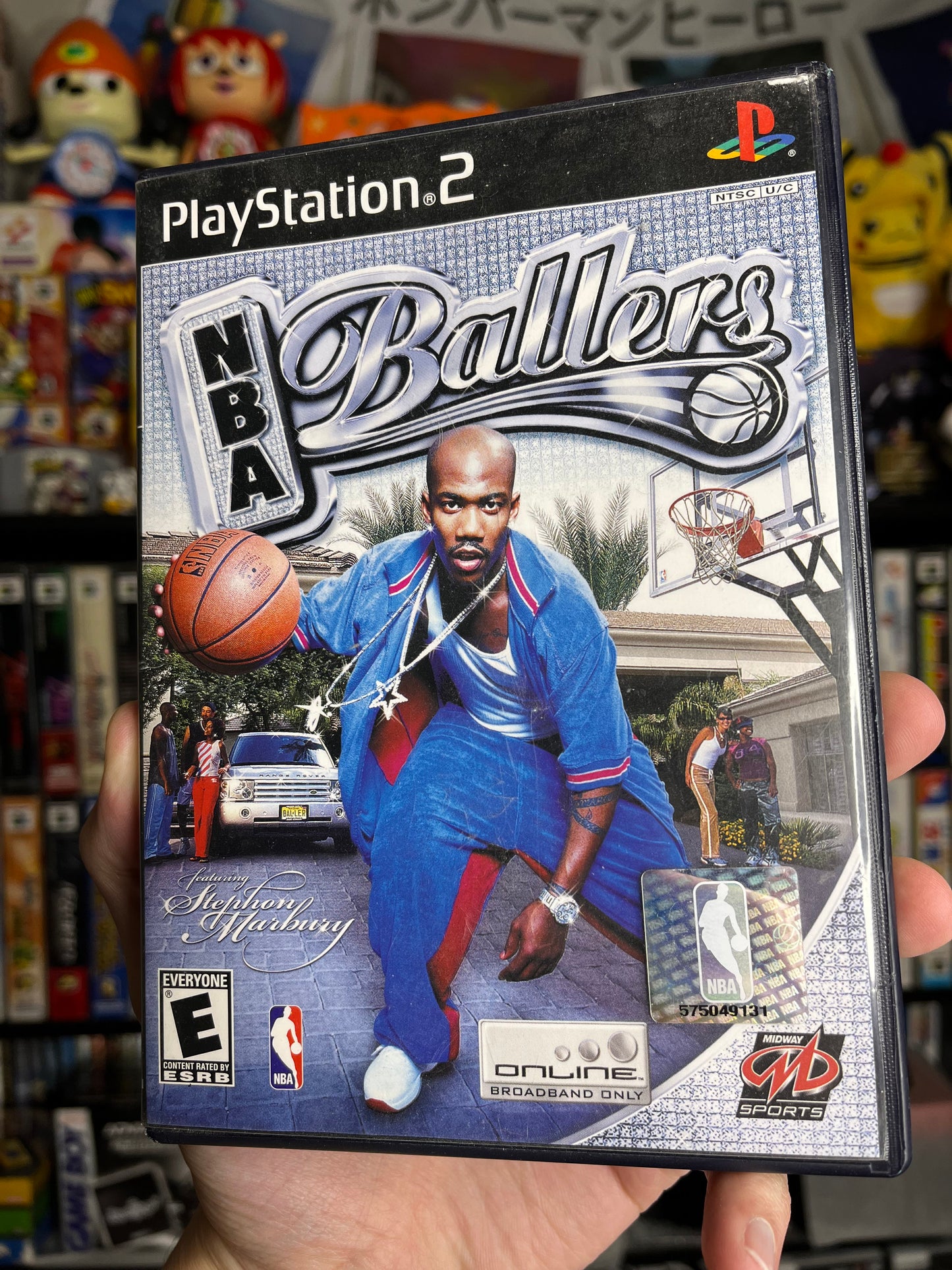 NBA Ballers PS2 CIB