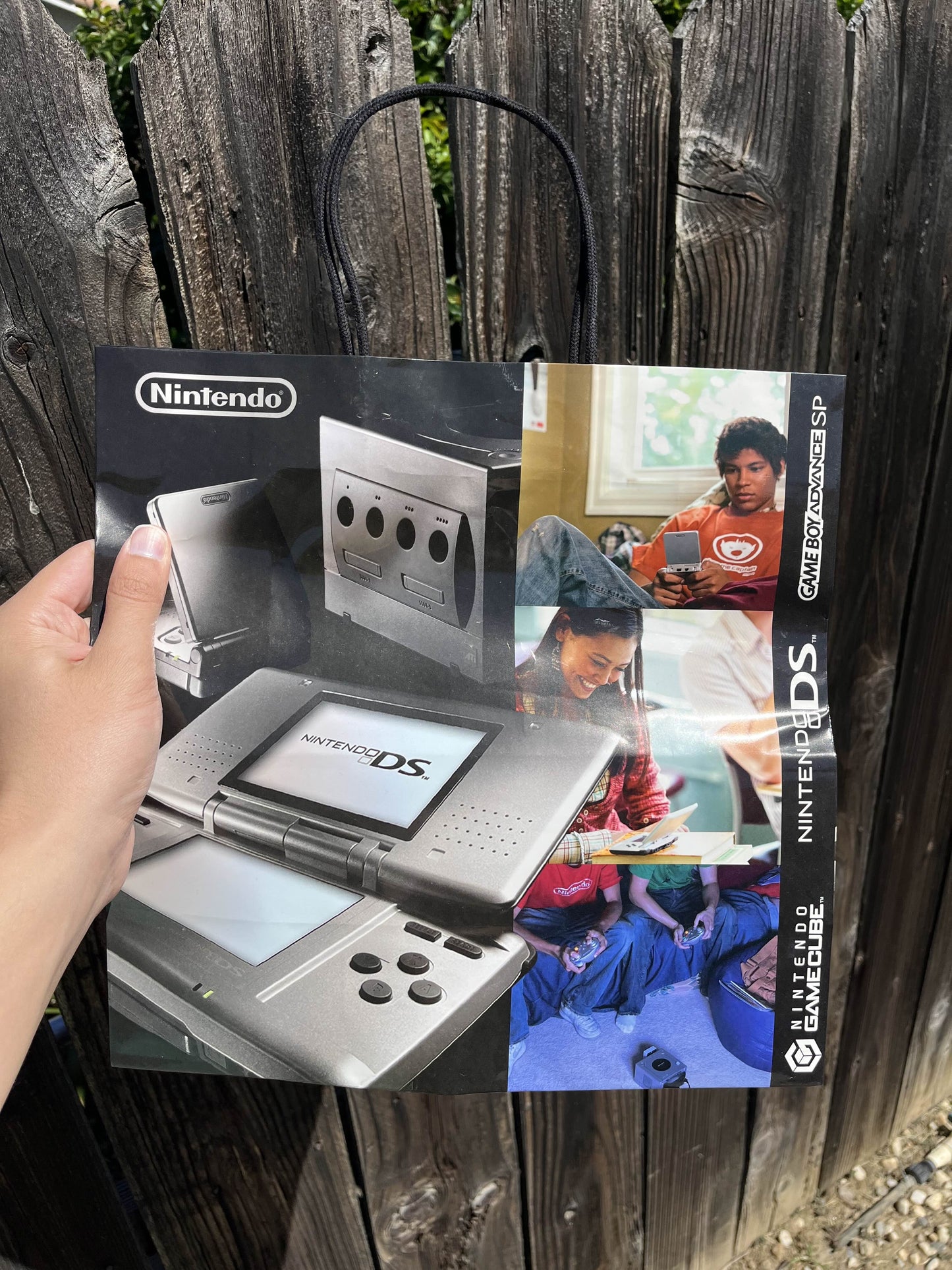 Nintendo GameCube/GBA Promo Store Employee Bag
