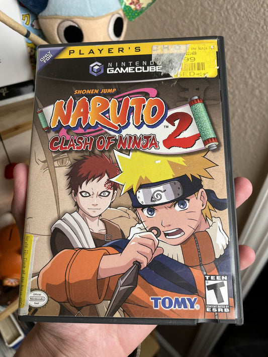 Naruto Clash of Ninja 2 GameCube CIB Clean