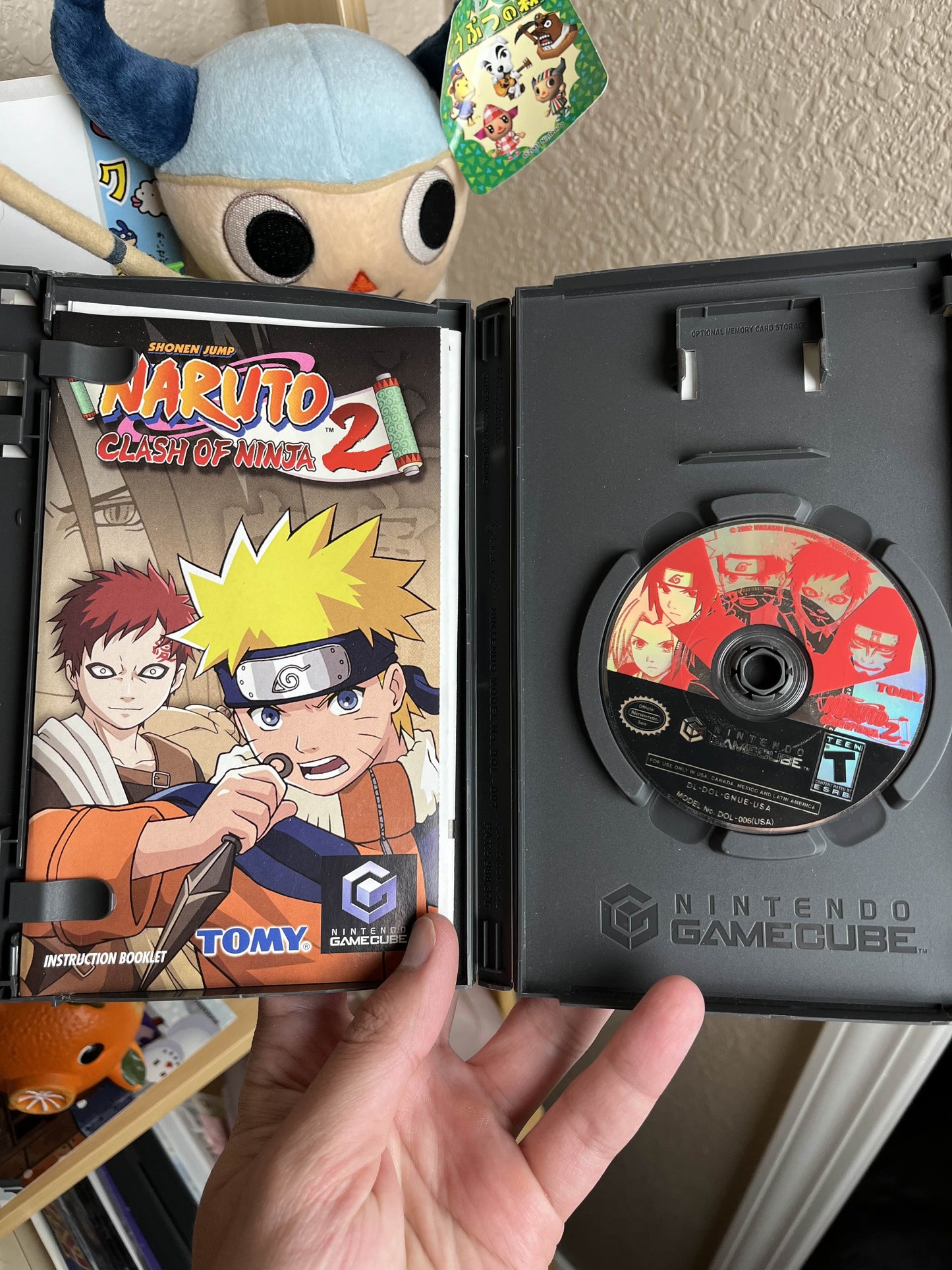 Naruto Clash of Ninja 2 GameCube CIB Clean