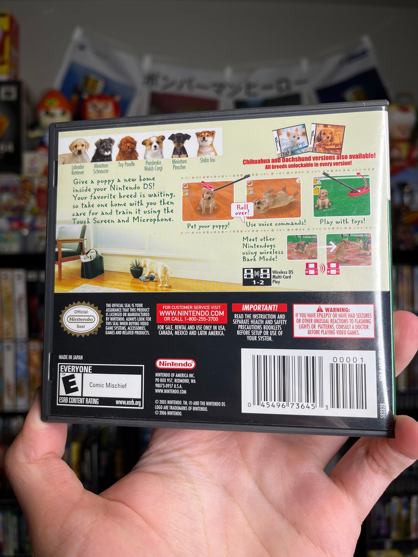 Nintendogs Lab & Friends DS CIB