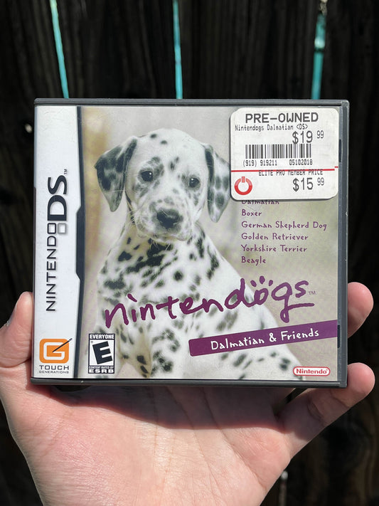 Nintendogs Dalmatian & Friends DS Boxed