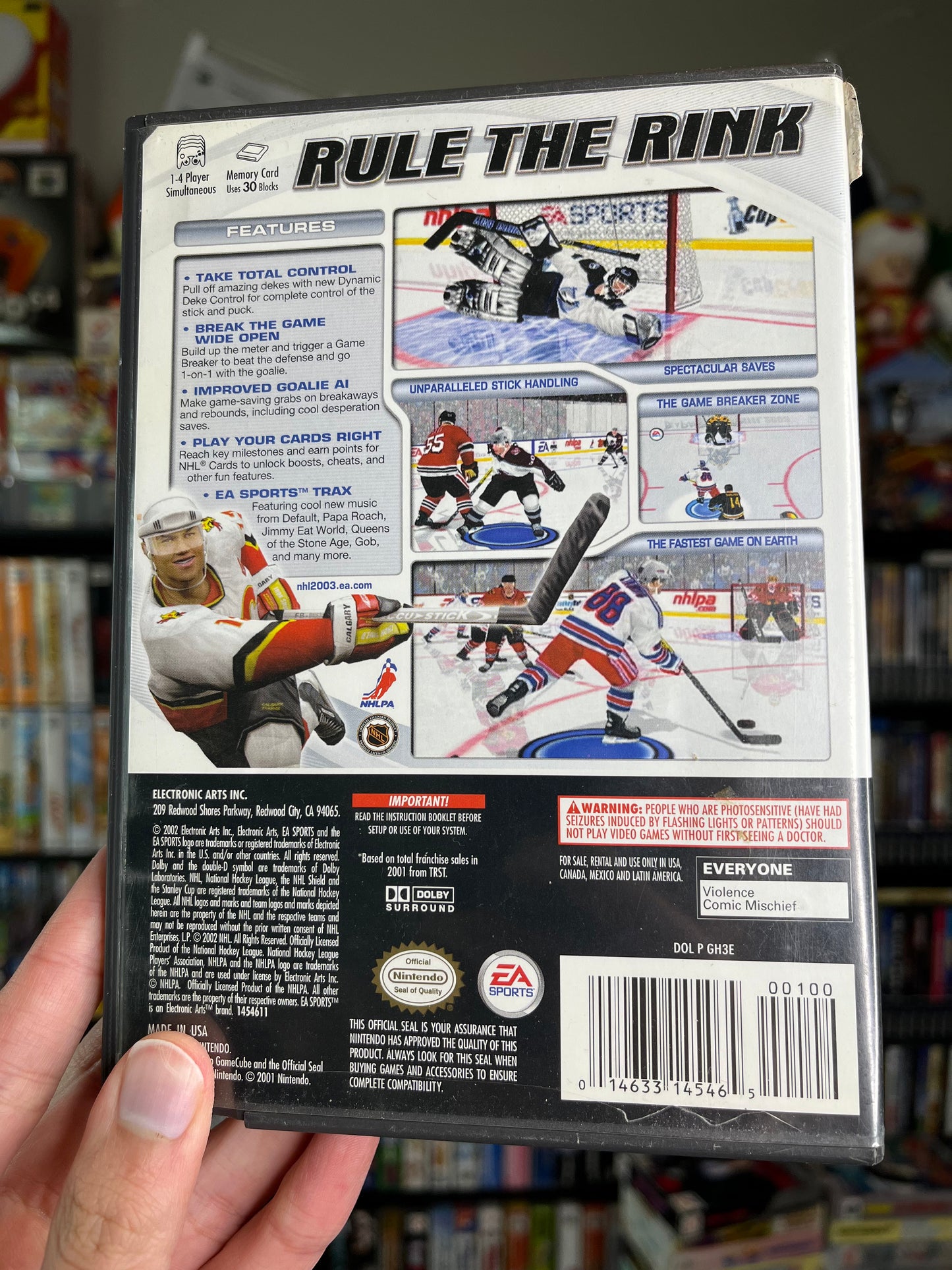 NHL 2003 GameCube