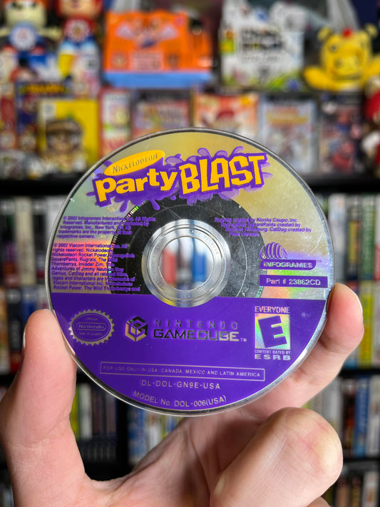 Nickelodeon Party Blast Nintendo GameCube Disc Only