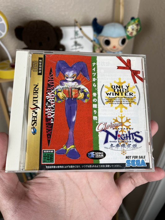 Christmas Nights Japanese Sega Saturn CIB Clean