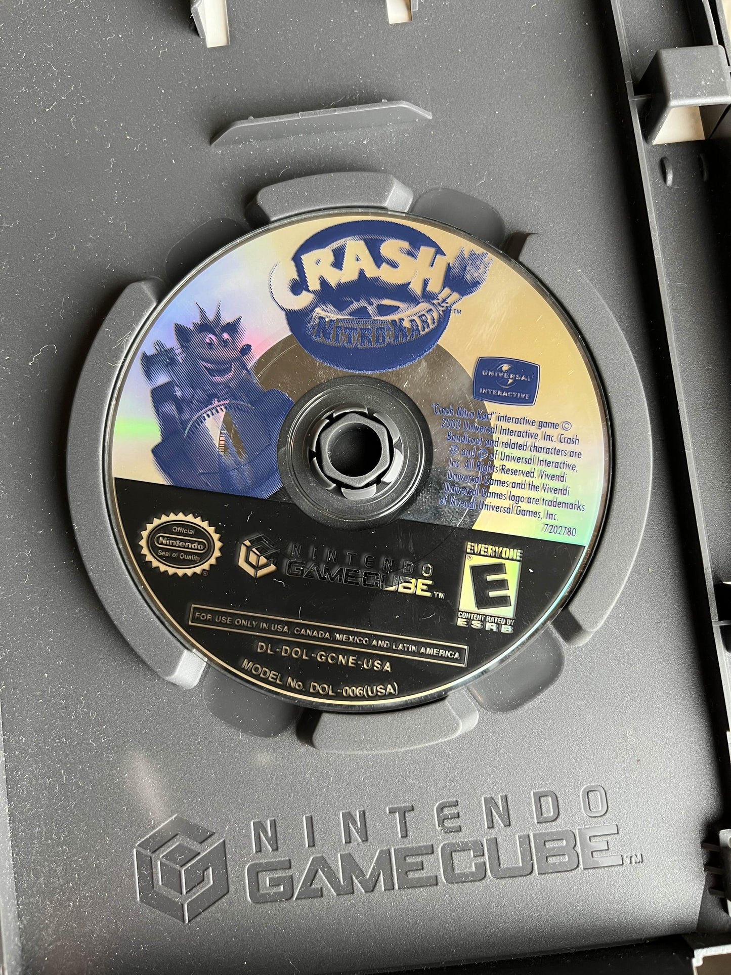 Crash Nitro Kart GameCube Boxed