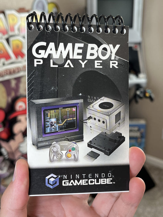 GameCube Gameboy Player Promotional Mini Notepad