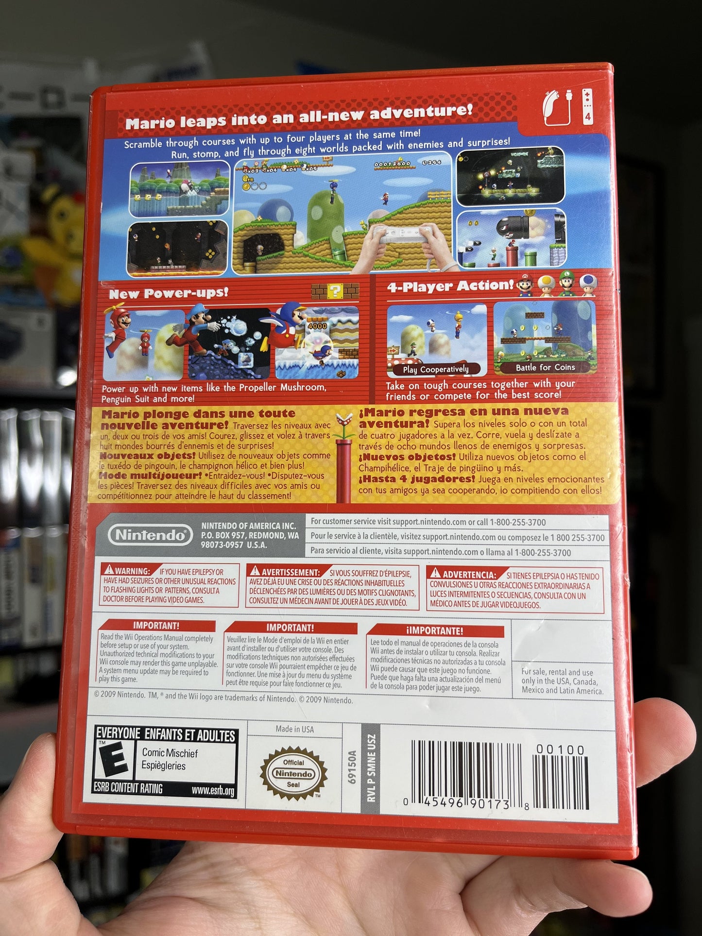 New Super Mario Bros. Wii CIB